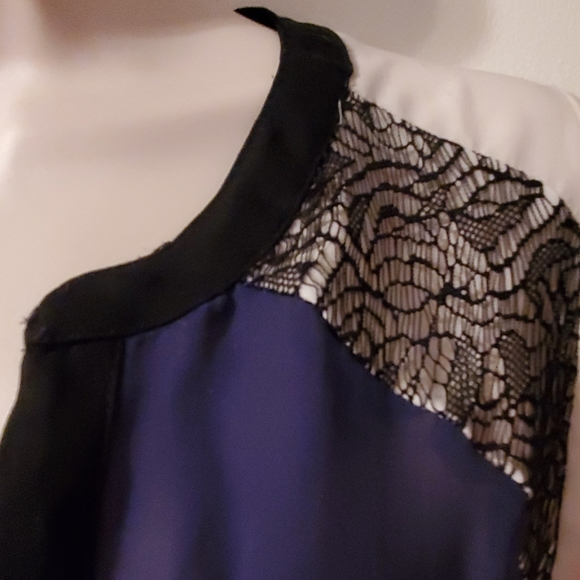 DONATING! Worthington Petite Sheer Dressy Shirt M - Picture 3 of 4